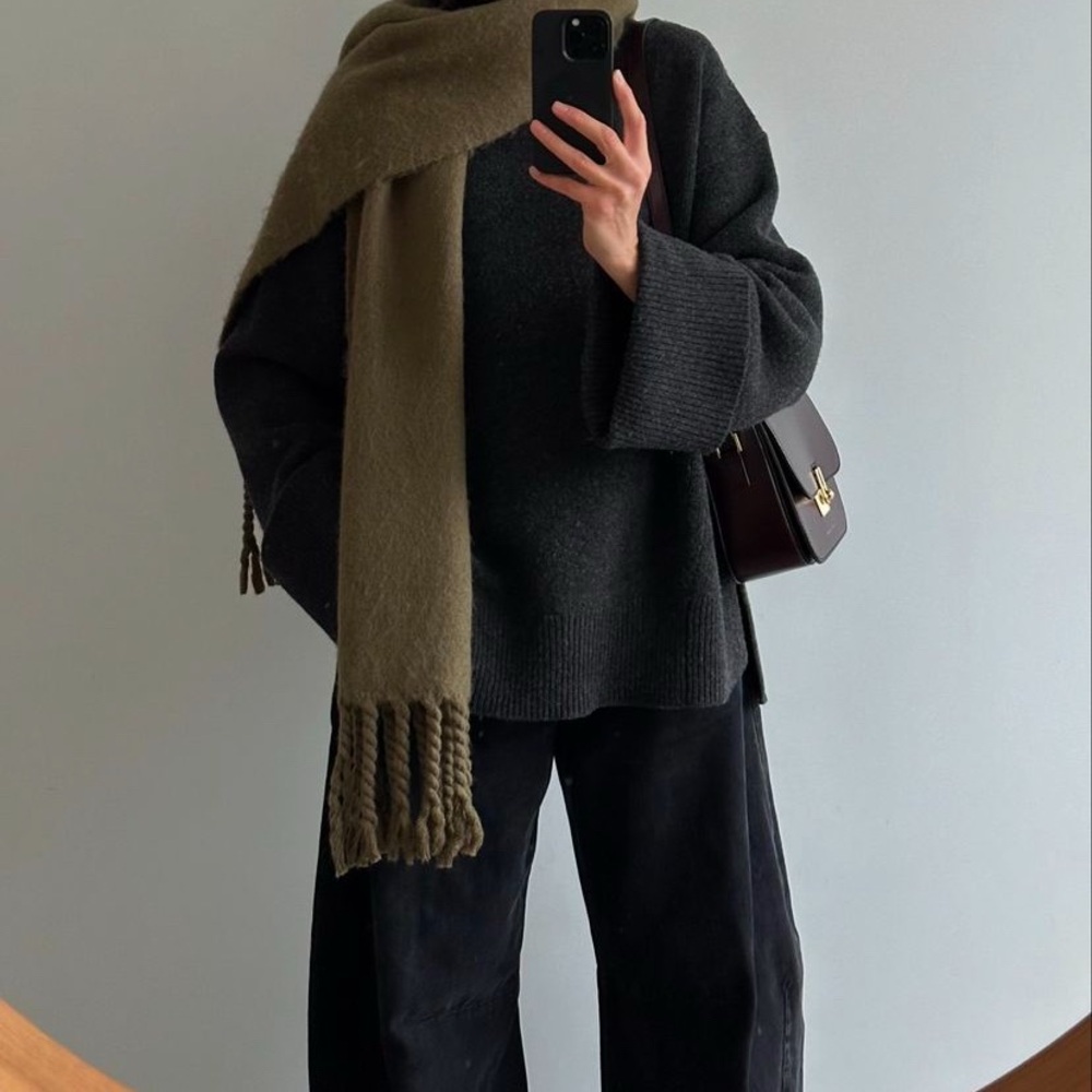 Jigsaw Merino Wool Oversized Sweater Jumper New w/ Tags